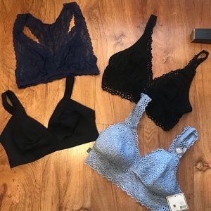 Bundle of Medium Bralettes